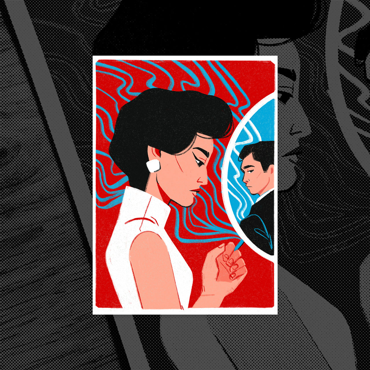 IN THE MOOD FOR LOVE 6x6" PRINT (PREORDER)